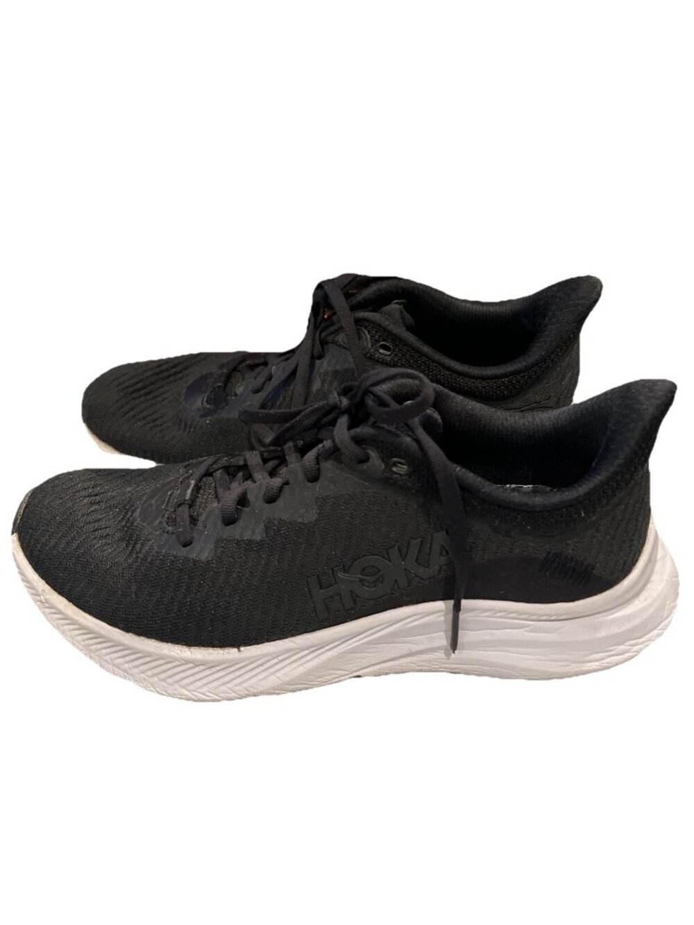 Hoka One One Solimar Womens Size 9 Black White Athletic Running Shoes Sneakers